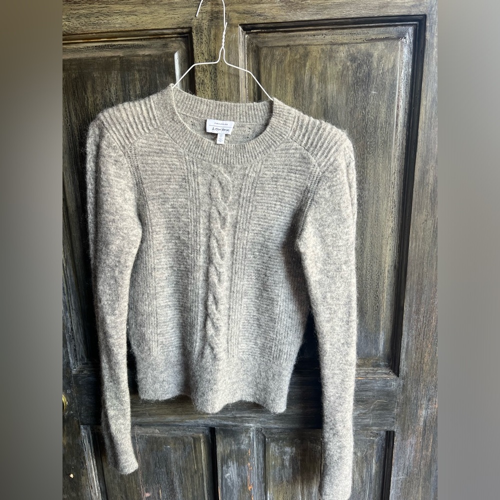 Cashmere and wool blend sweater